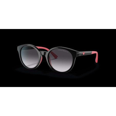 Óculos De Sol Para Crianças Emporio Armani Feminino Undefined Shiny Black Gradient Grey