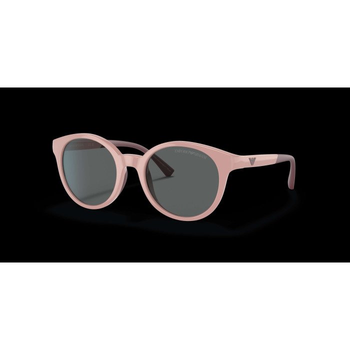 Óculos De Sol Para Crianças Emporio Armani Feminino Undefined Shiny Pink Dark Grey